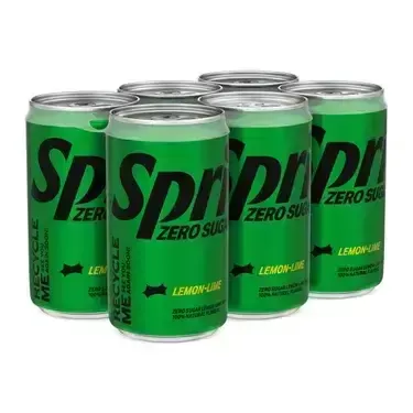 Sprite Zero Lemon Lime Mimi, 7.5 Oz Can