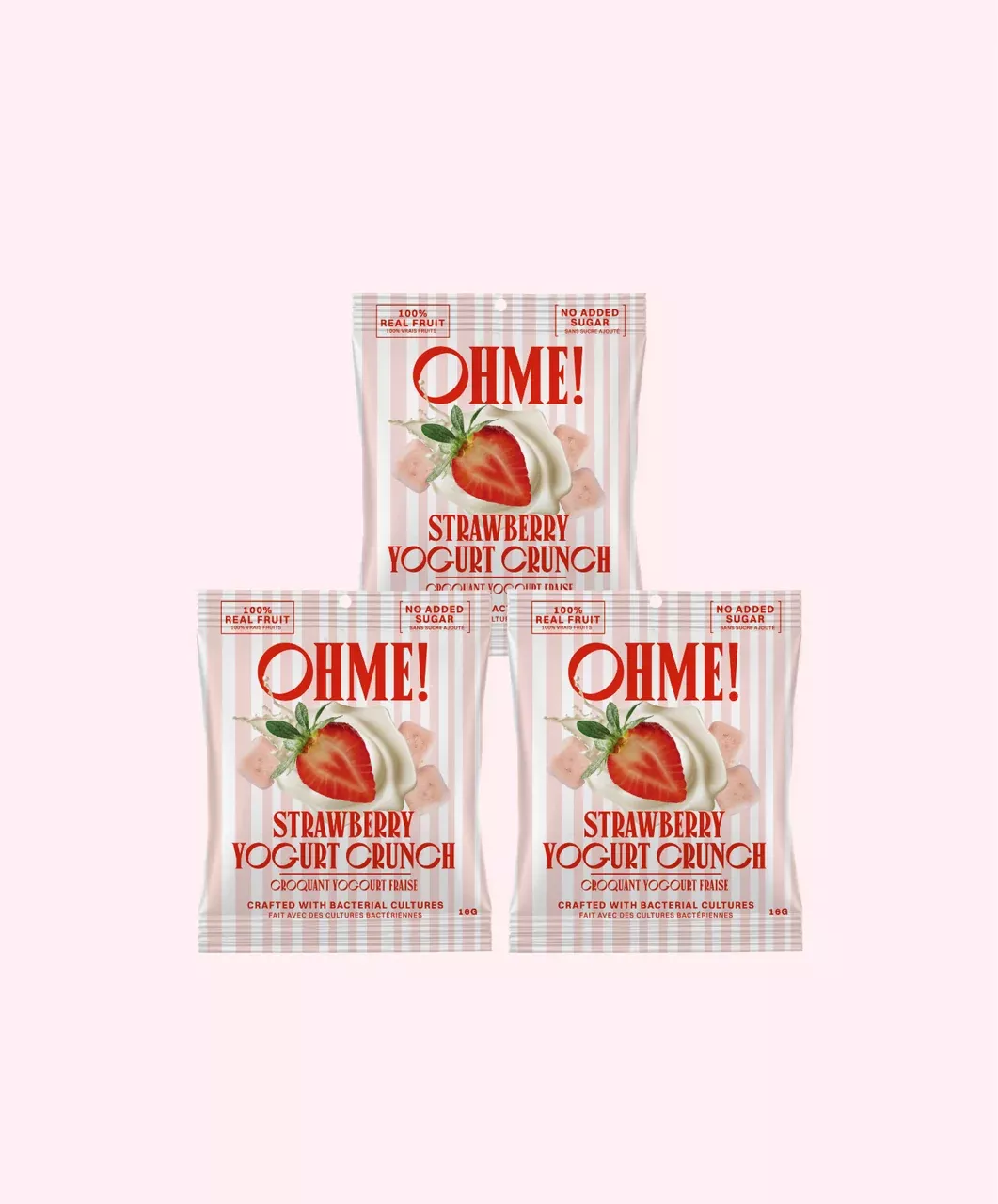Strawberry Yogurt Crunch Snack Size (Pack of 3)