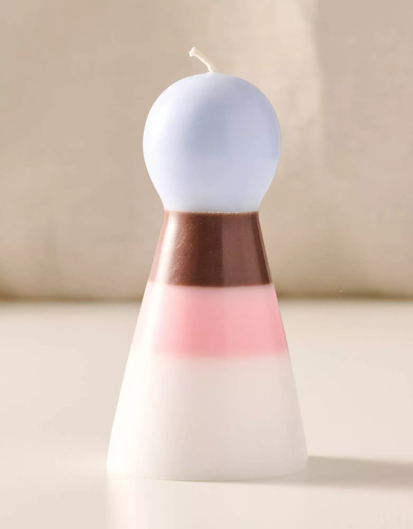 Subuh Palm Wax Pagoda Candle - Blackberry