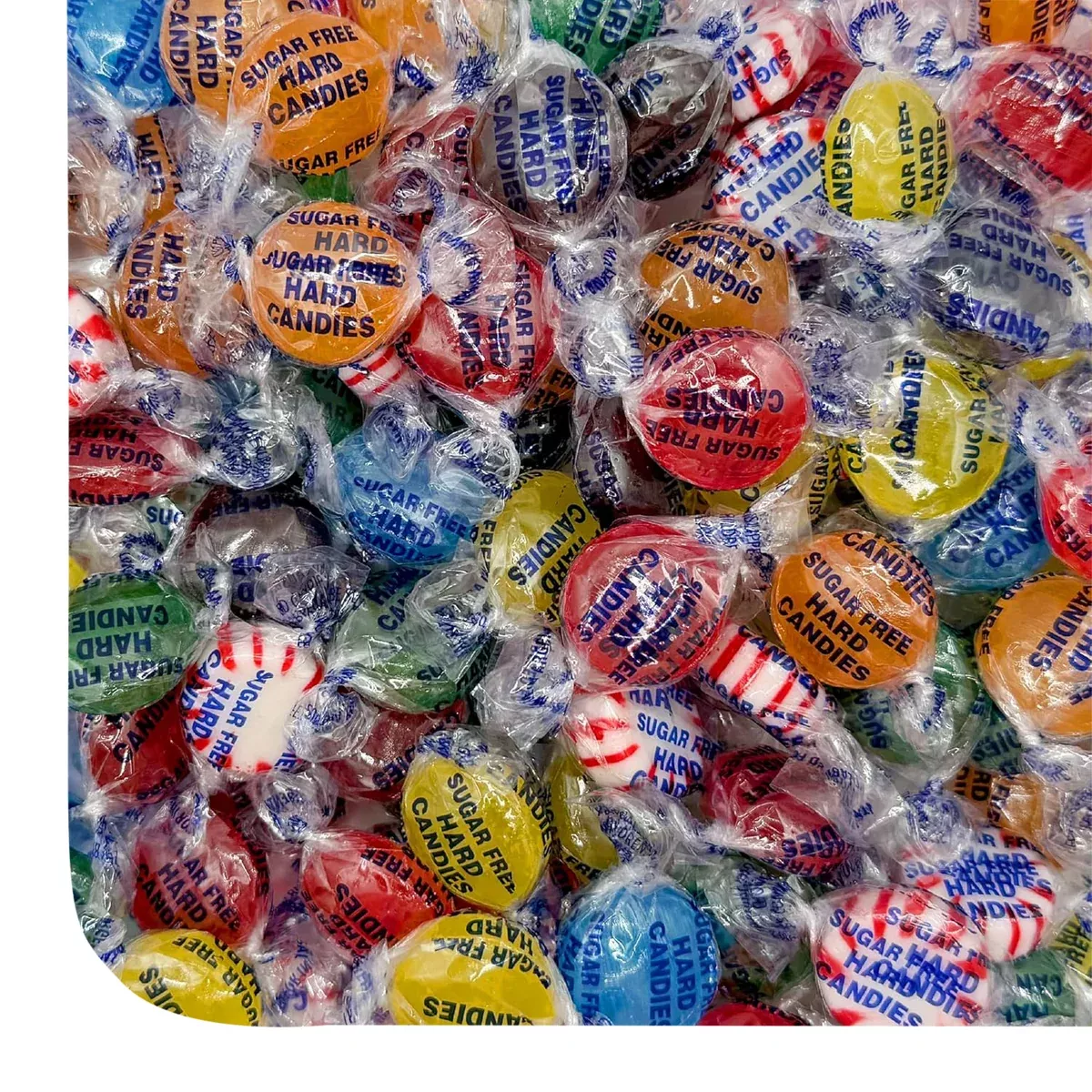 Sugar-Free Hard Candy | 2 Pound Pack | Assorted Flavors