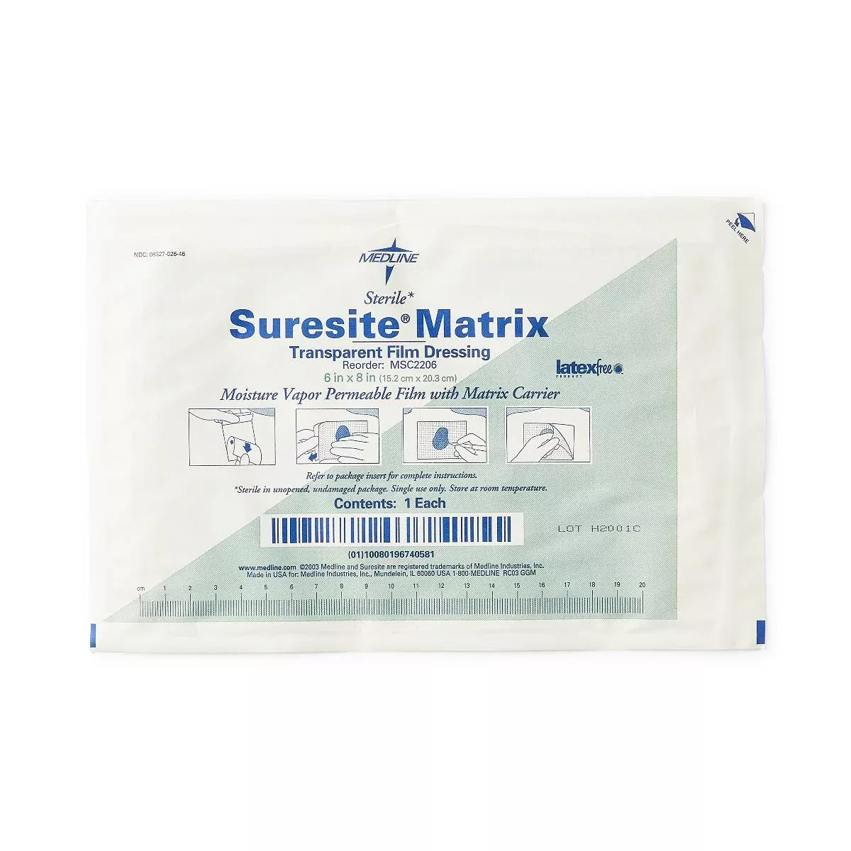 Suresite Matrix Transparent Dressings