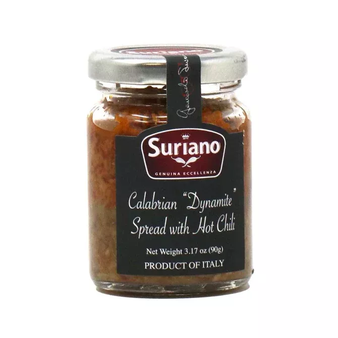 Suriano Calabrian "Dynamite" Spread with Peperoncino and Vegetables, 3.17 oz