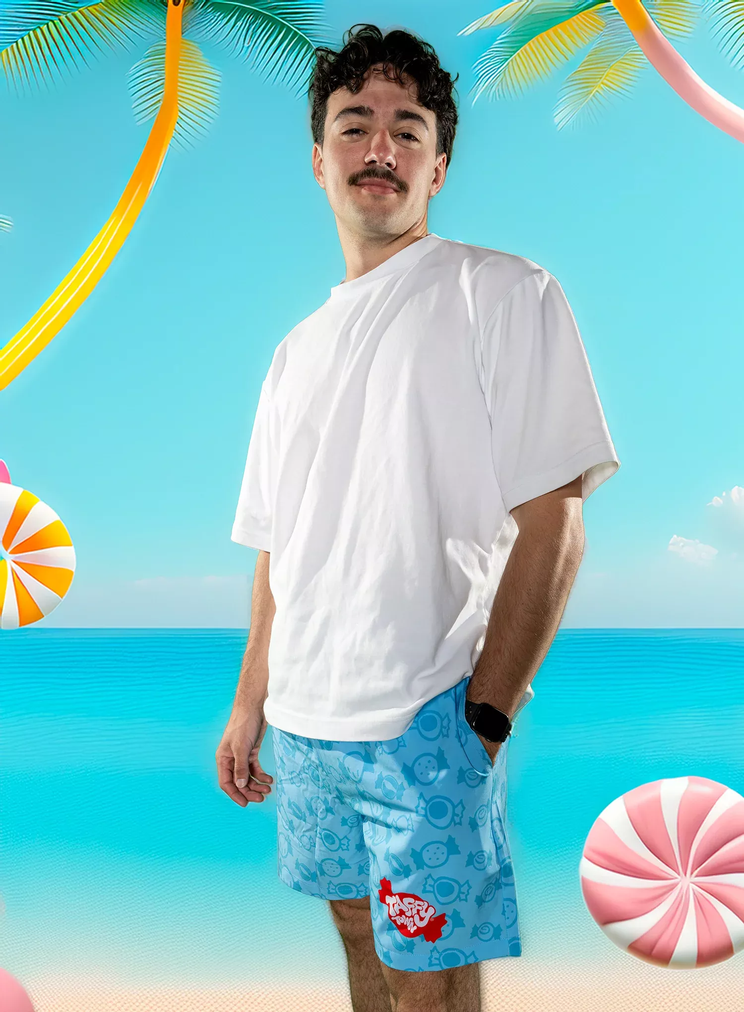 Taffy Town Swim Trunks