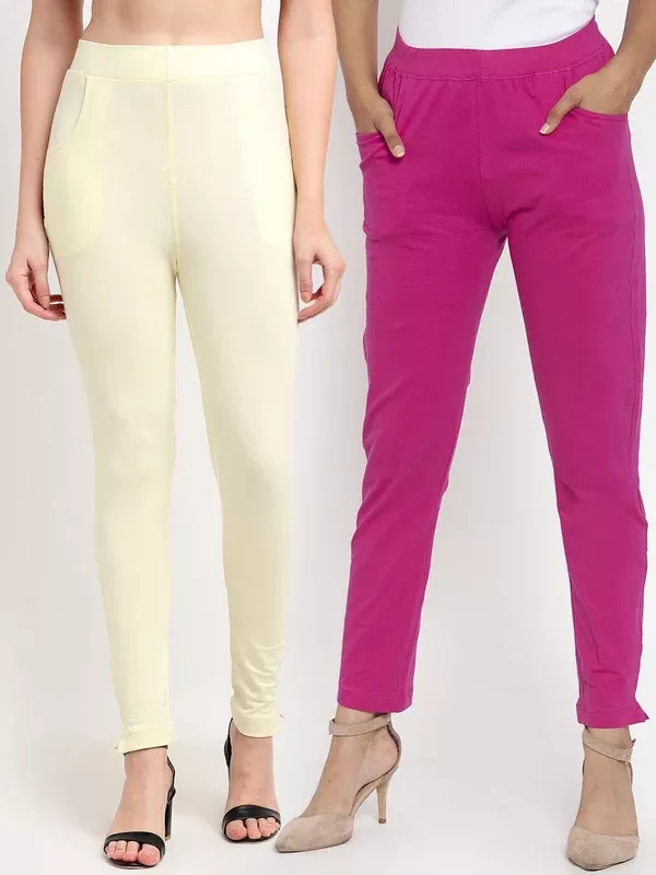 TAG 7 Women Pack Of 2 Leggings - S
