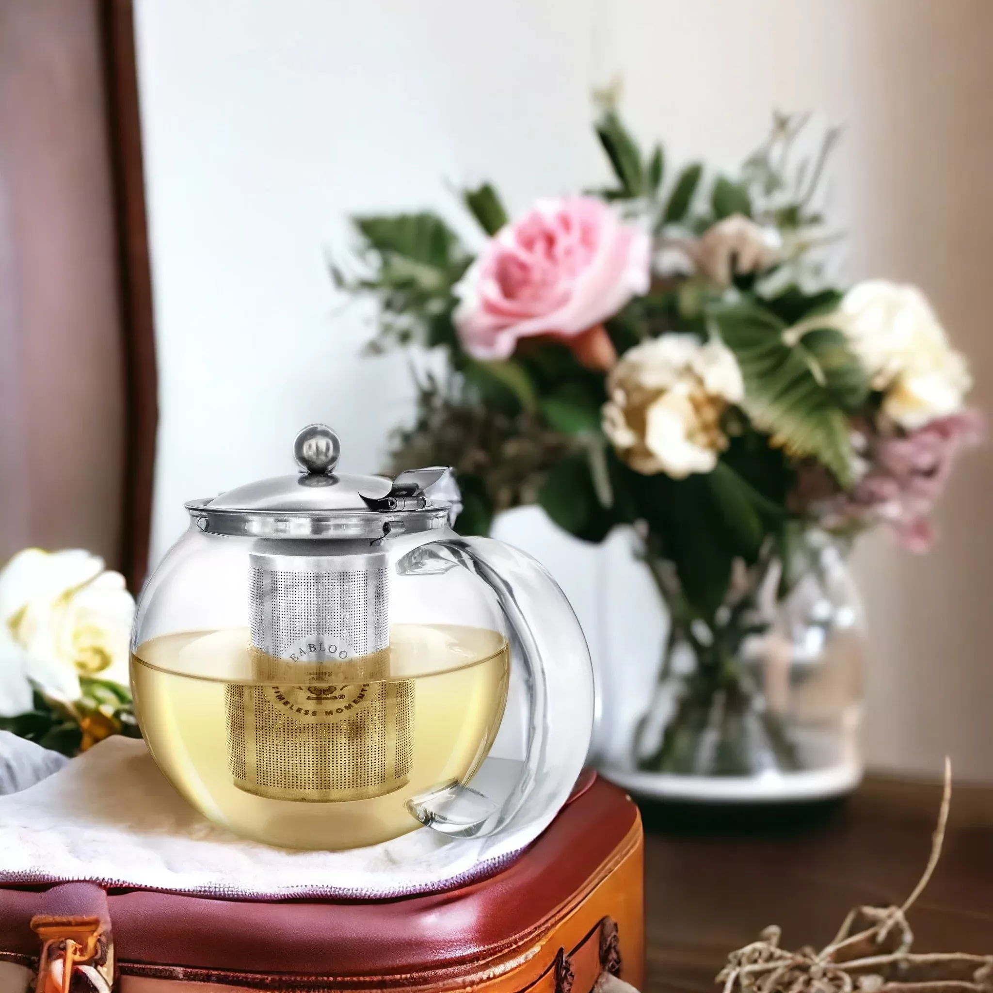 Teabloom - Teabloom All-in-One Teapot and Tea Kettle – Heatproof Borosi