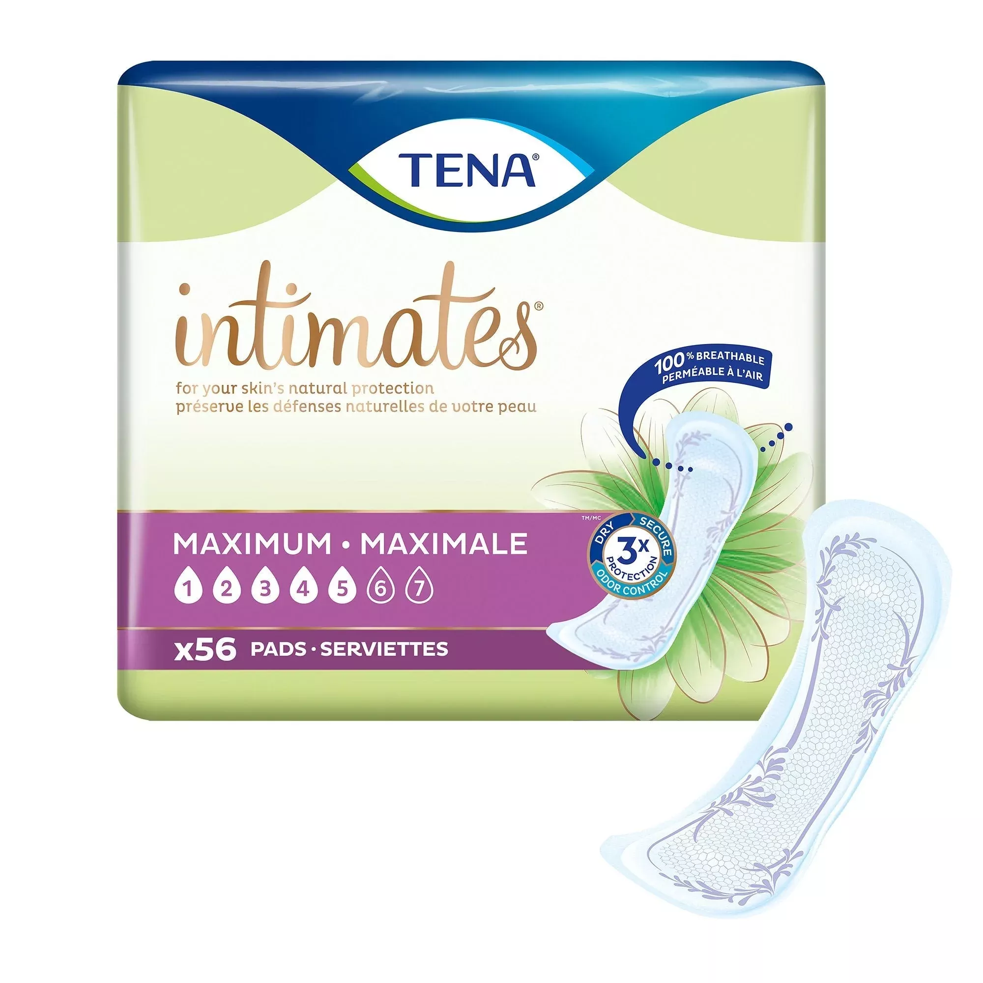 Tena Intimates™ Maximum Bladder Control Pad, 13" Length