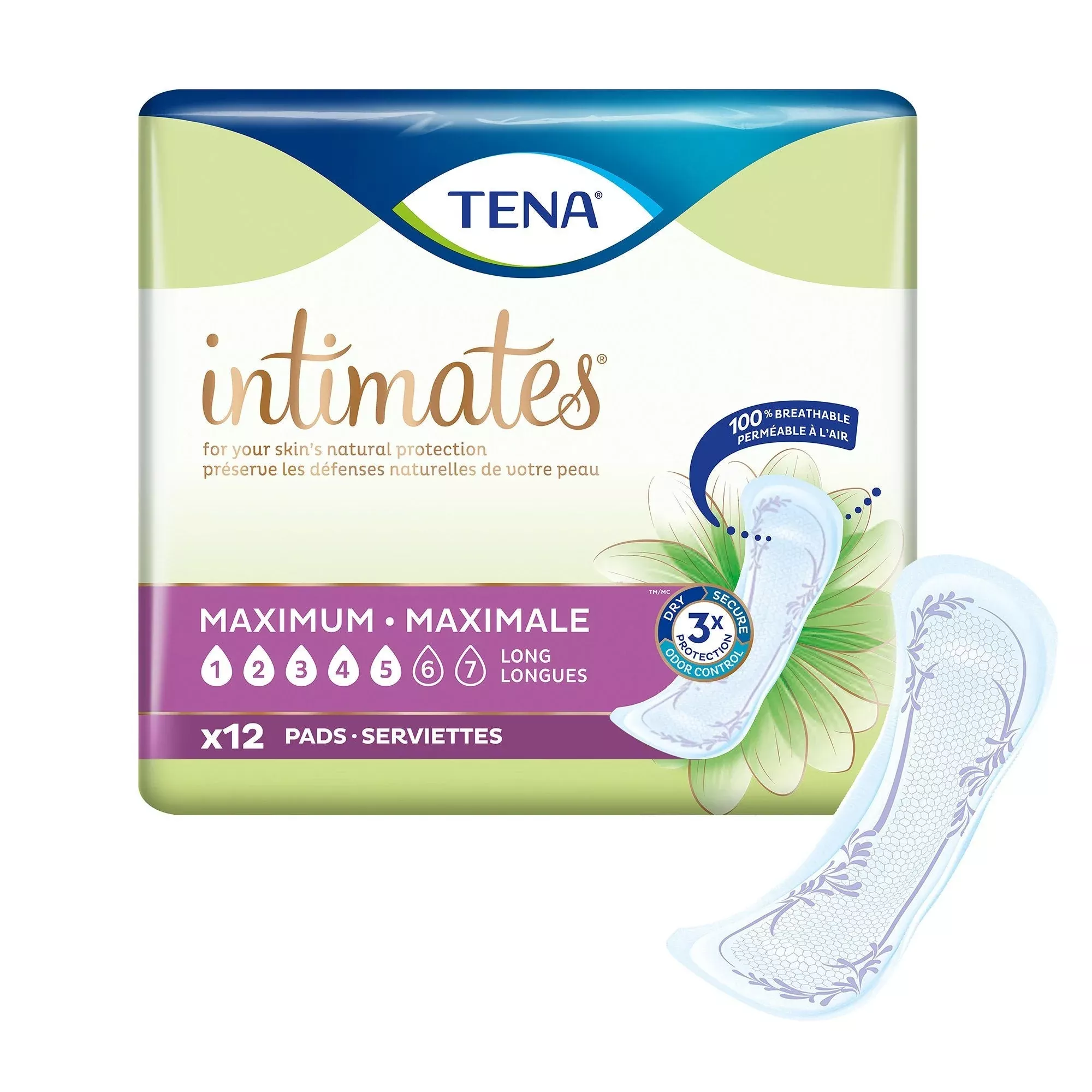Tena Intimates™ Maximum Bladder Control Pad, 15" Length