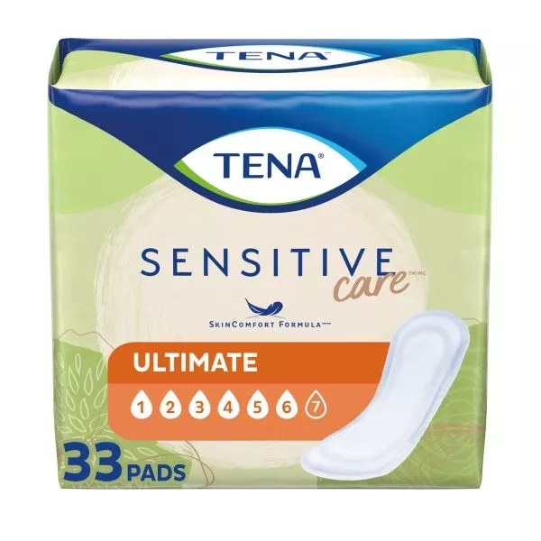 Tena Intimates™ Ultimate Bladder Control Pad for Women, 16" Length, 33 ct.