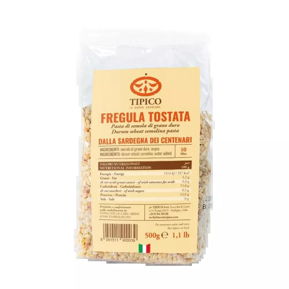 Tipico | Toasted Pasta / Fregula Tostata