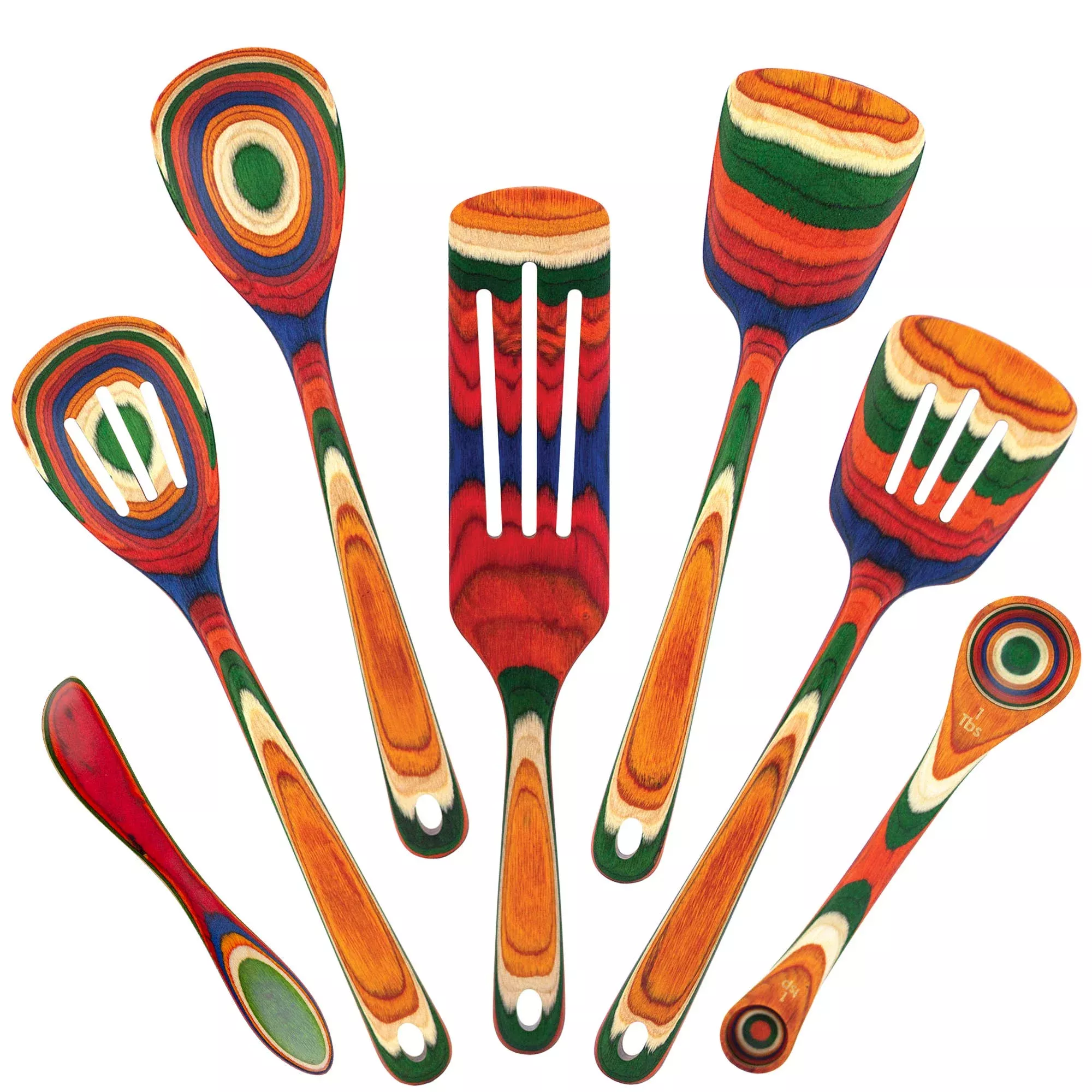Totally Bamboo - Baltique Marrakesh 7-Pc. Cooking Utensil Set