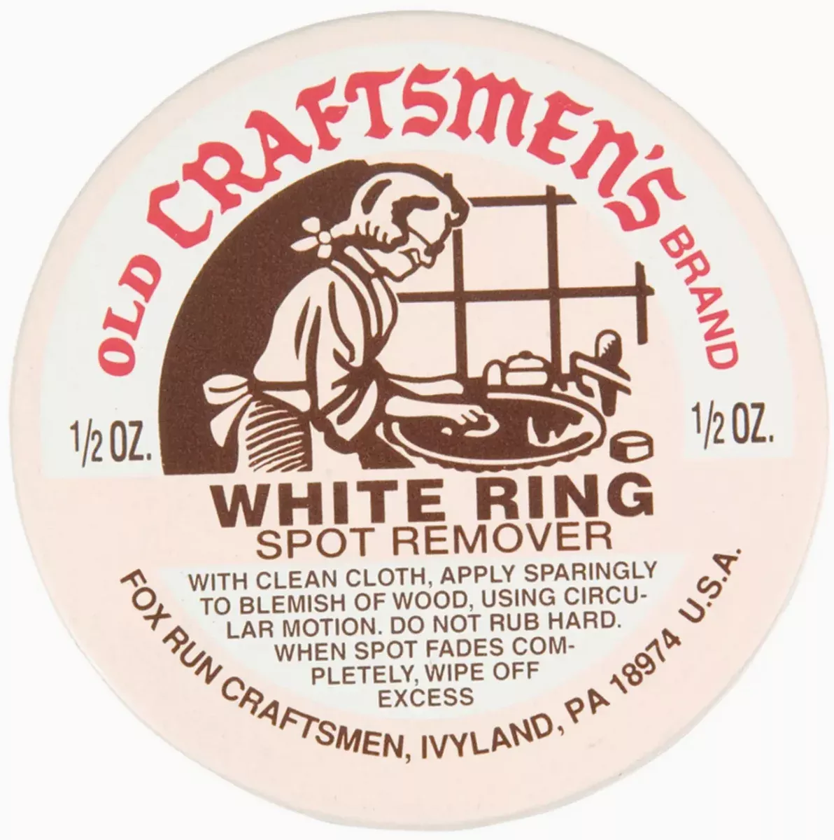 White Ring Spot Remover - Tin