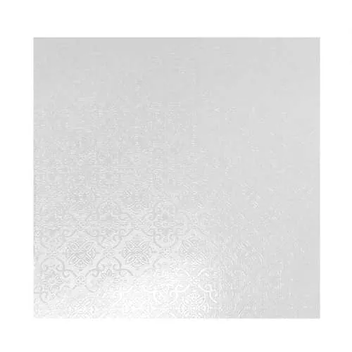 White | Square | 6mm | Masonite Board | 6" - 18"