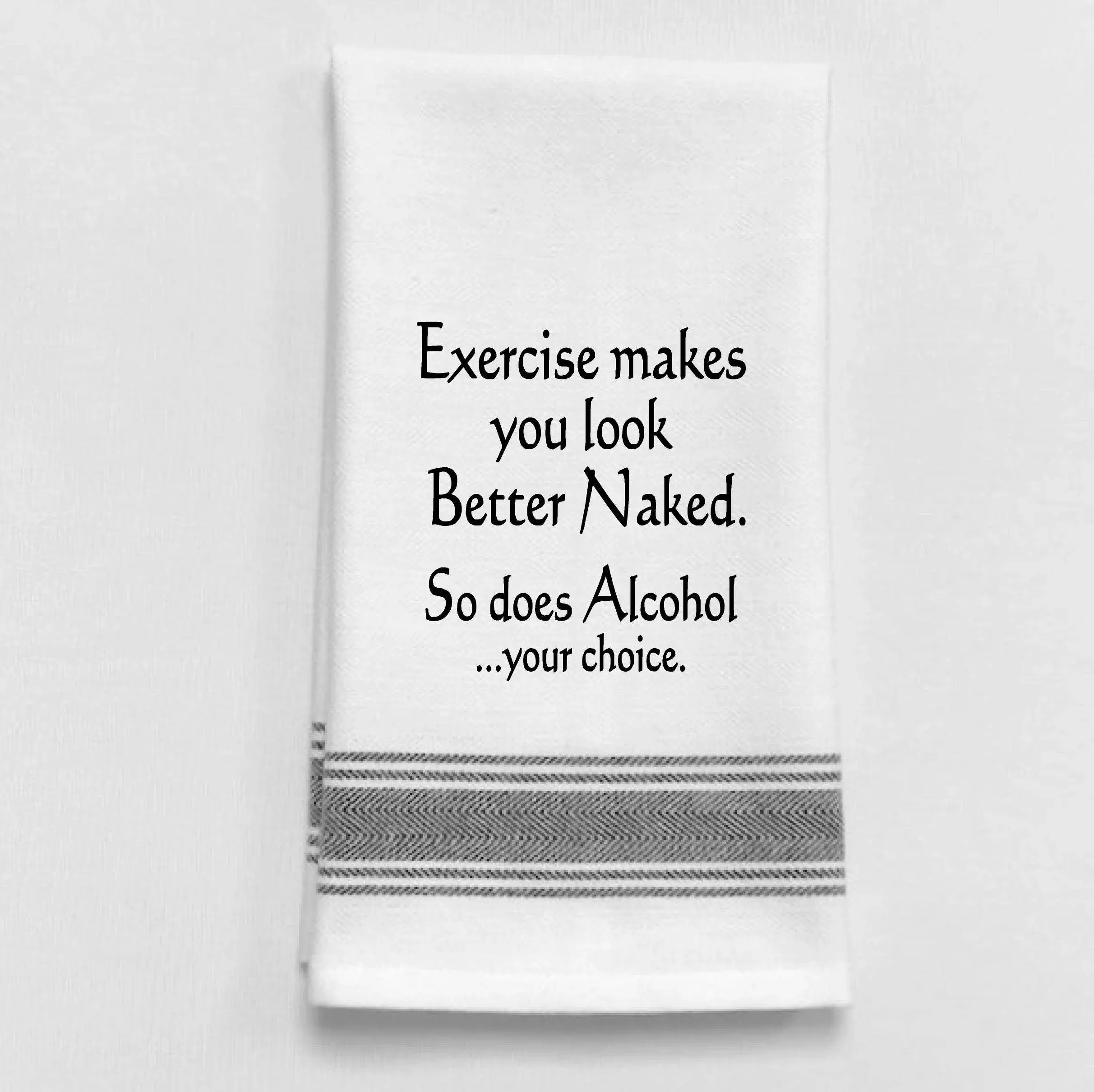 Wild Hare Designs - Exercise makes you look better naked. So does... BB-E-27