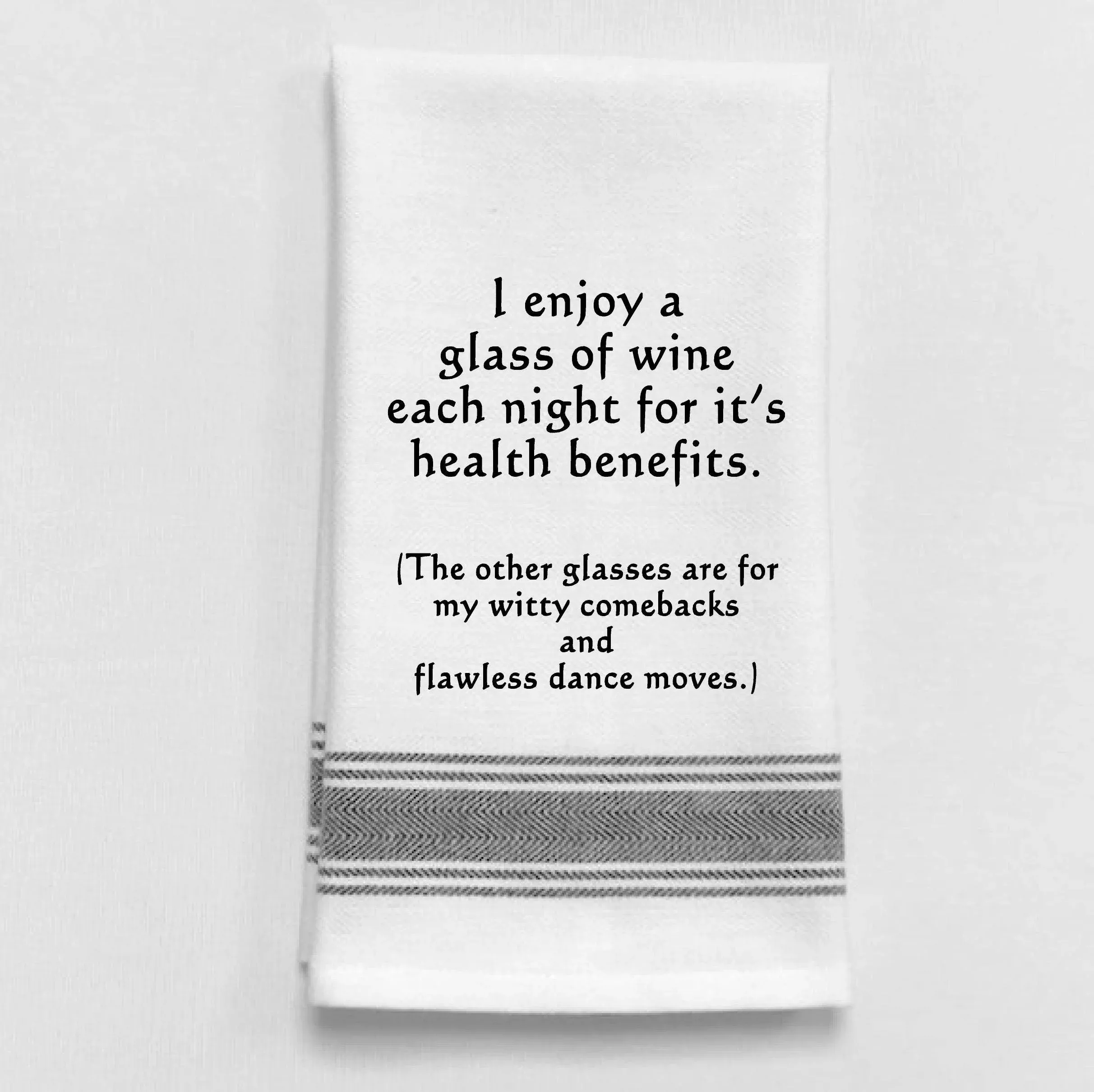 Wild Hare Designs - I enjoy a glass of wine each night...
