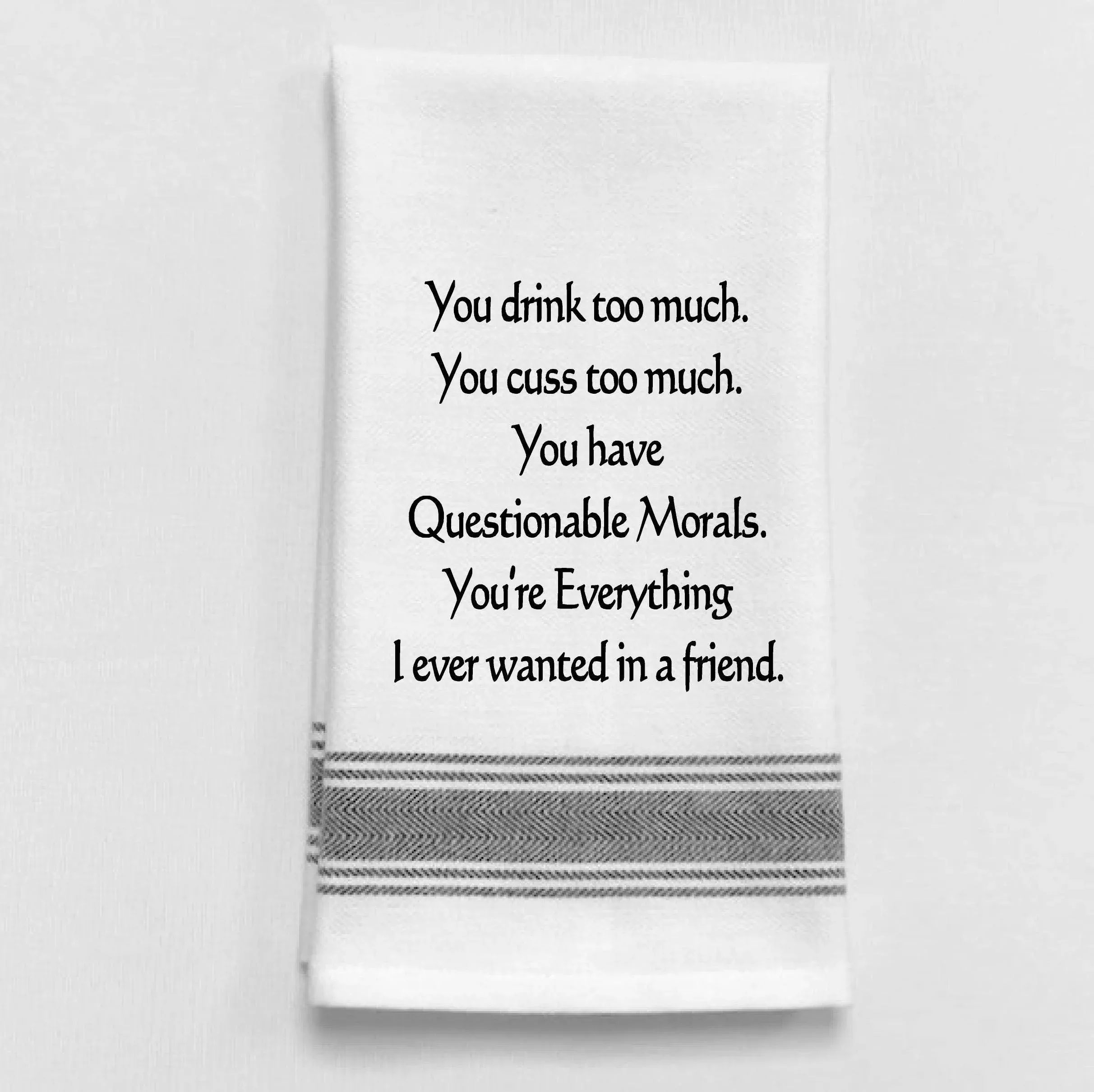 Wild Hare Designs - You drink too much. You cuss too much...