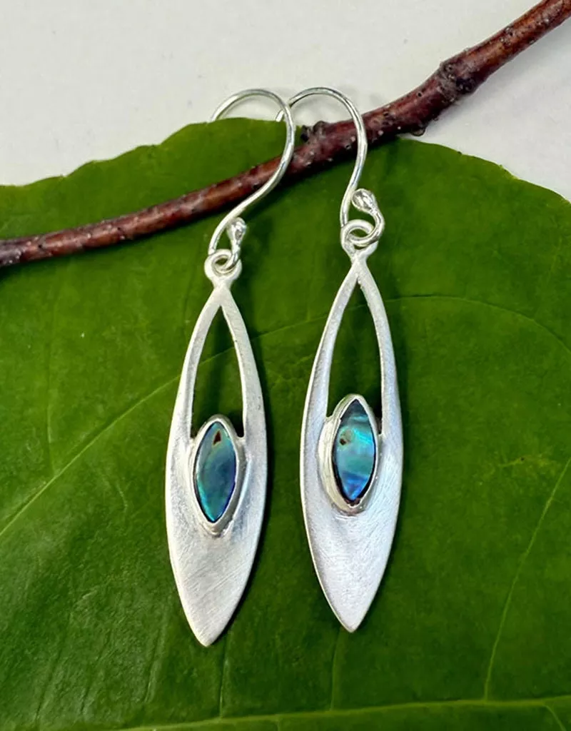 With a Twist Hoop Earrings - Mint
