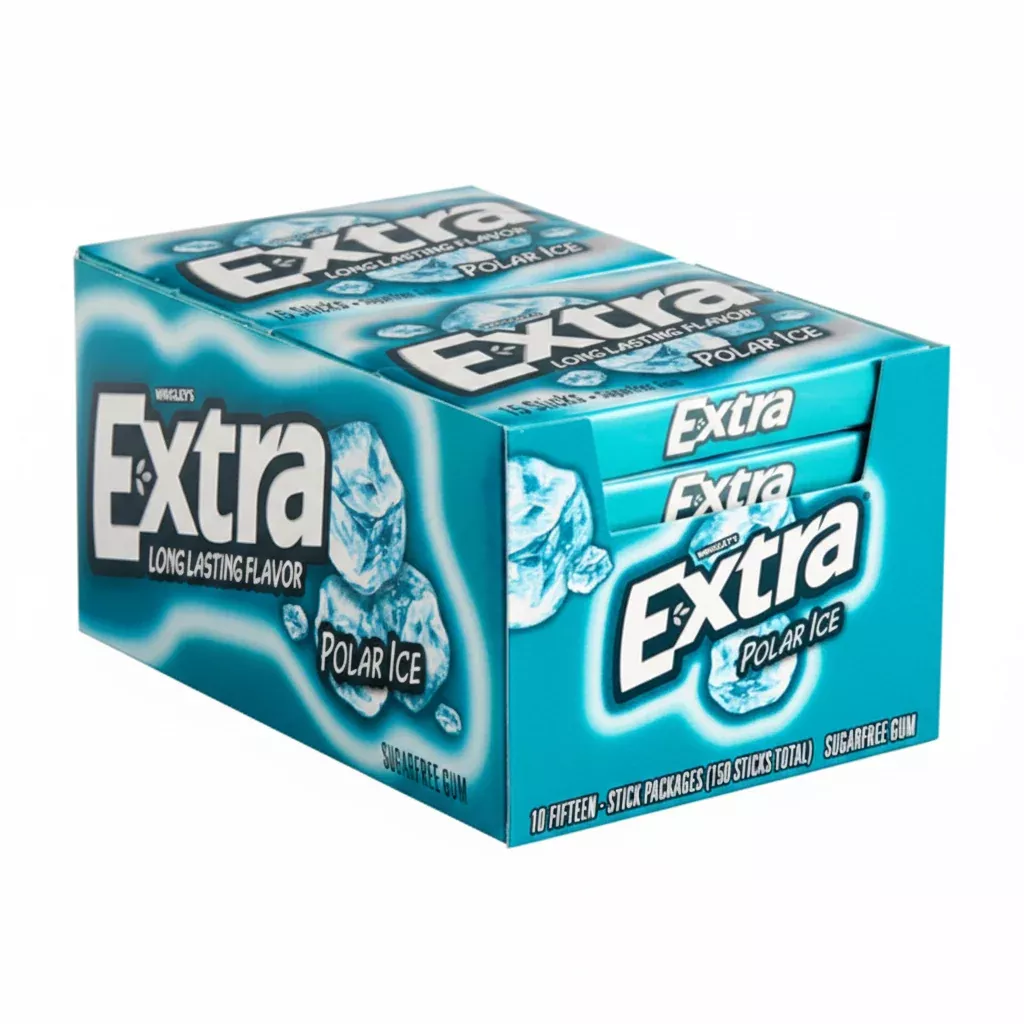 Wrigley's Extra Polar Ice Gum - 10 Pack Box