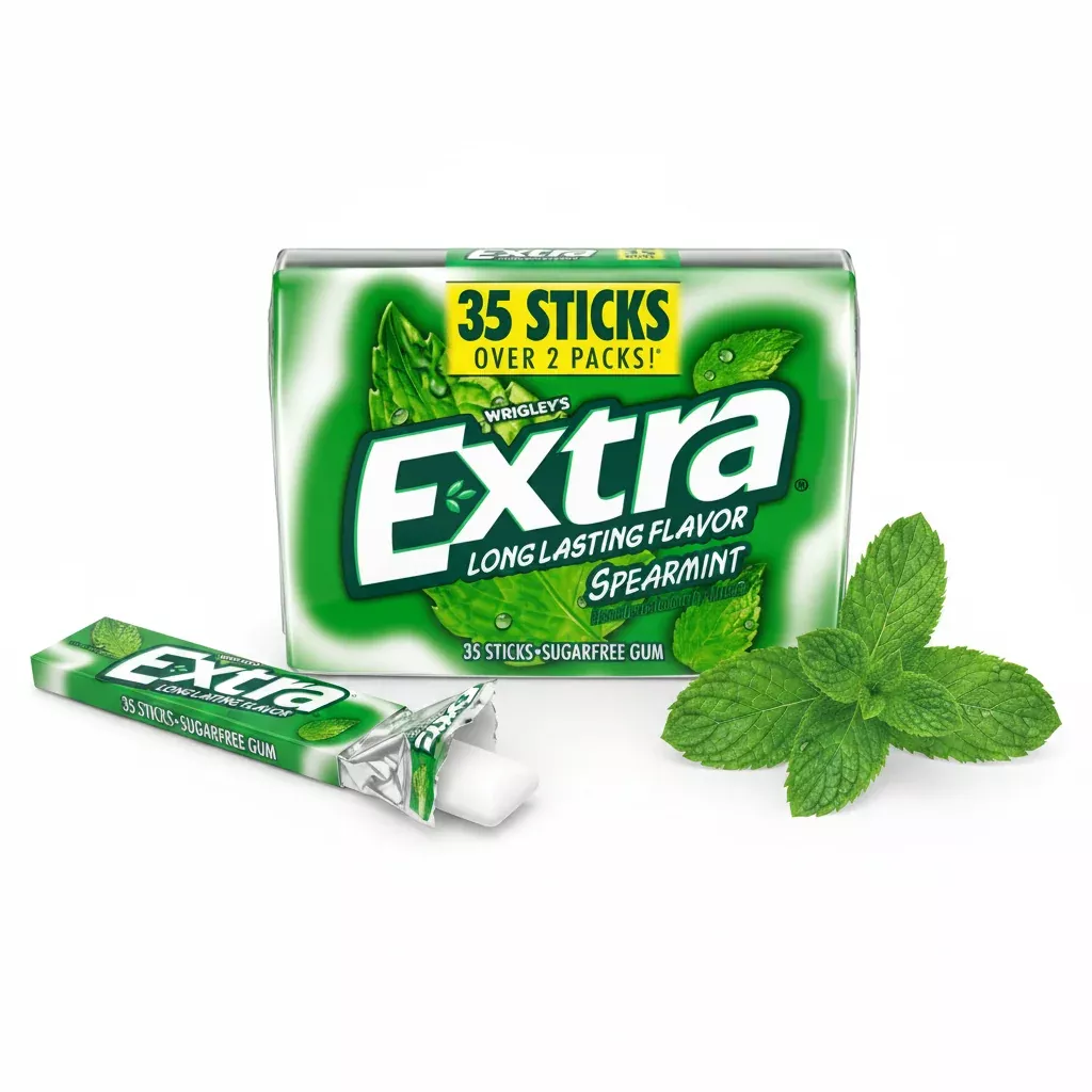 Wrigley's Extra Spearmint Gum - 35 Sticks