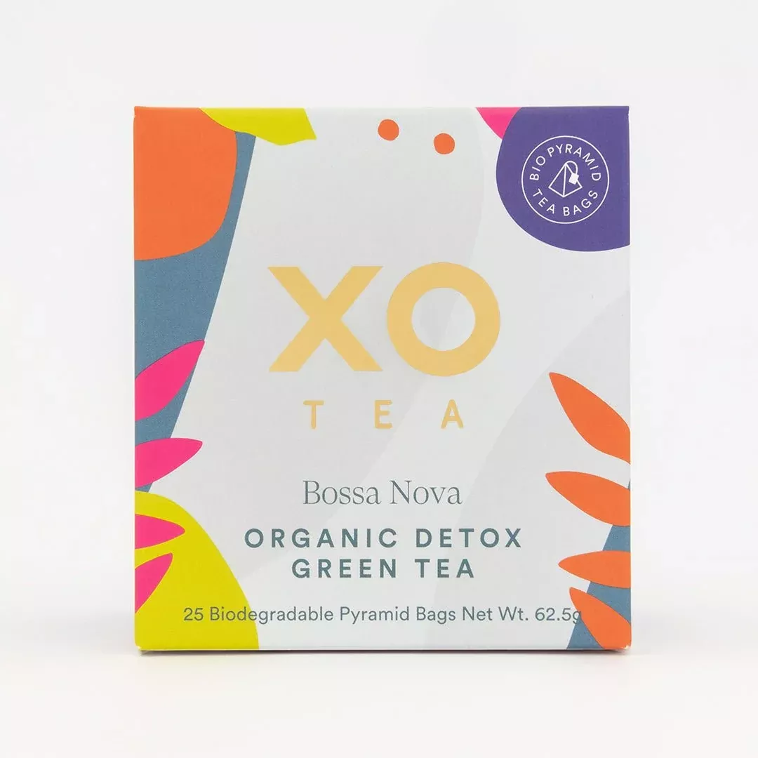 XO Tea Bossa Nova Detox Green Tea Bag 25 Pack