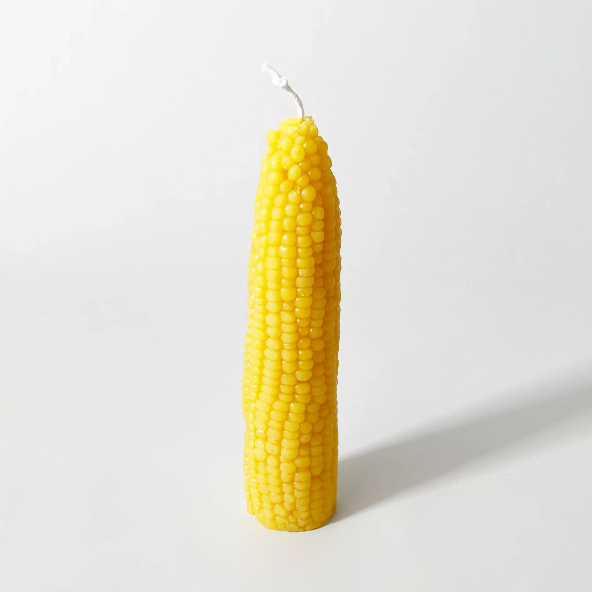 Yellow Corn Beeswax Candle