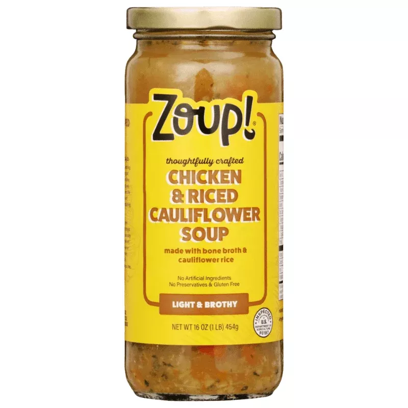 Zoup Chicken & Rice Cauliflower Soup, 16 oz