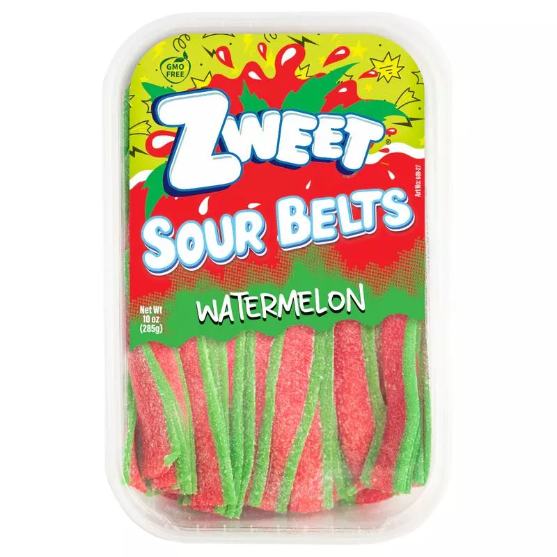 Zweet Sour Belts Melon 10oz (SNG6)